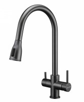 Смеситель Lange La214212-GM вороненая сталь