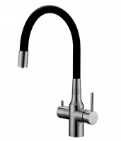 Смеситель Salix Sa213419-NI никель